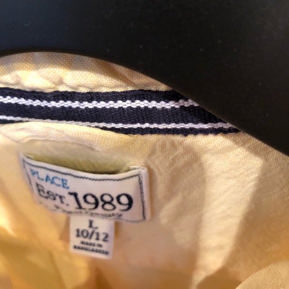 The Children’s Place-boys long sleeve button down - Picture 3 of 3